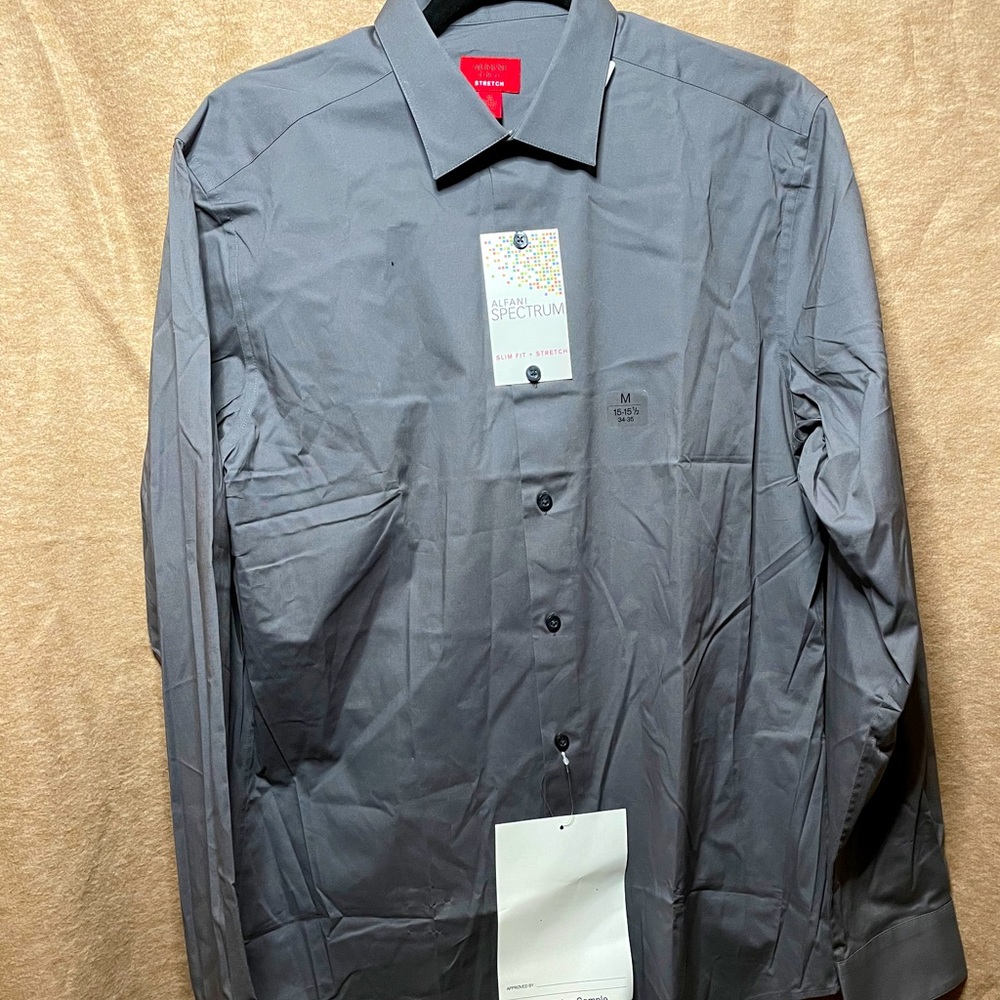 Alfani Men’s Slim Fit Dress Shirt